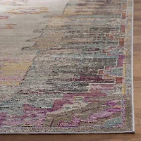 Safavieh Crystal Collection Wyatt Oriental Square Area Rug