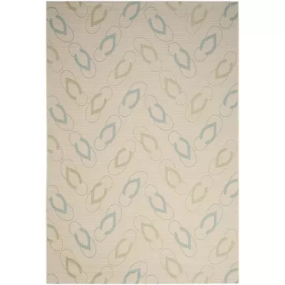 Safavieh Courtyard Collection Andreas Geometric Indoor/Outdoor Area Rug