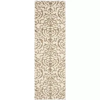 Safavieh Shag Collection Rosheen Damask Runner Rug