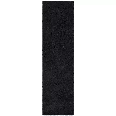 Safavieh Laguna Shag Collection Claes Solid Runner Rug