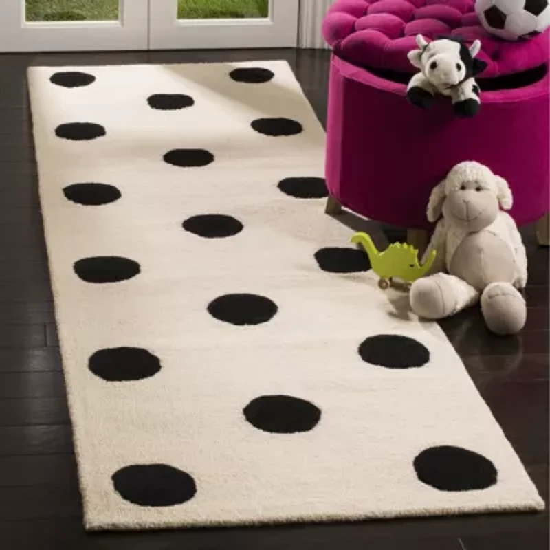 Safavieh Kids Collection Delbert Geometric Runner Rug