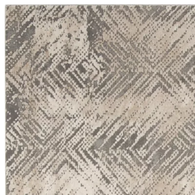 Safavieh Meadow Collection Brian Geometric Square Area Rug