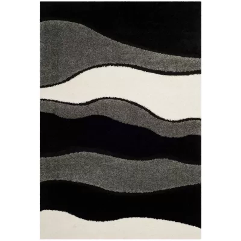 Safavieh Shag Collection Harlow Geometric Area Rug