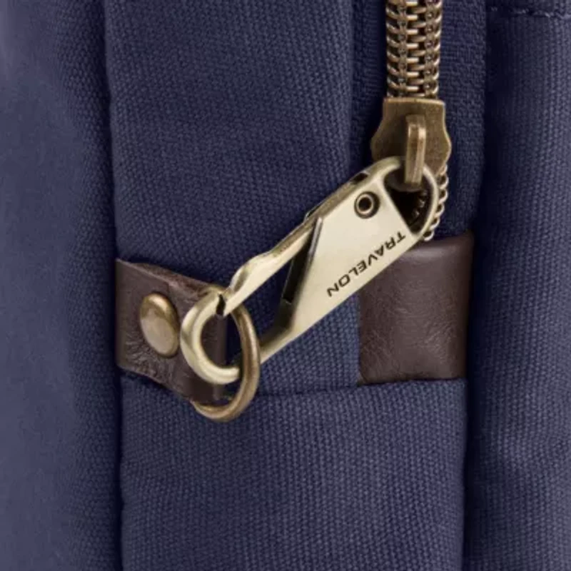 Travelon Anti-Theft Courier Small Slim Crossbody Bag