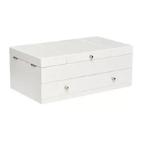 Mele and Co Everly Triple Lid Jewelry Box