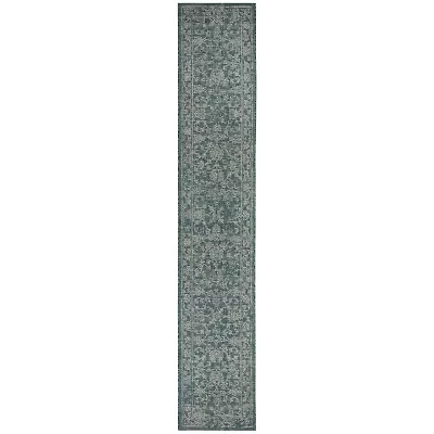 Safavieh Courtyard Collection Clarissa Oriental Indoor/Outdoor Runner Rug