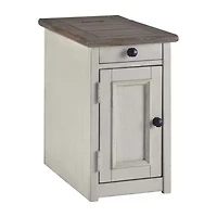 Signature Design by Ashley® Roanoke Storage Chairside Table