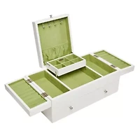 Mele and Co Everly Triple Lid Jewelry Box