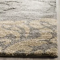 Safavieh Shag Collection Eric Geometric Square Area Rug