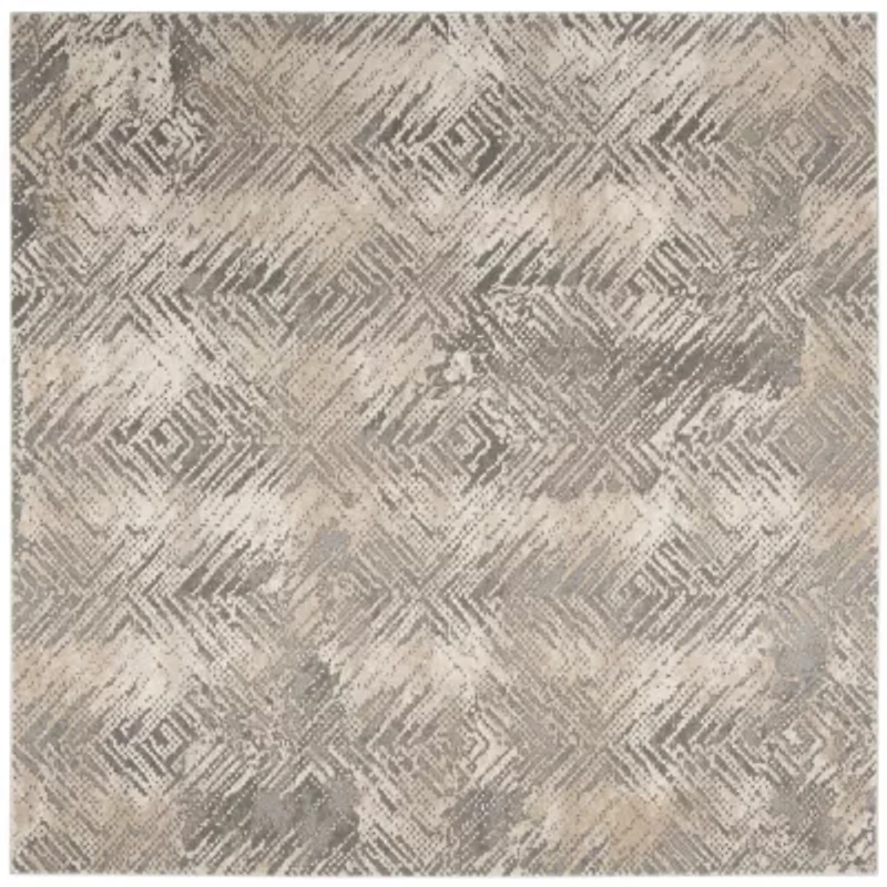 Safavieh Meadow Collection Brian Geometric Square Area Rug