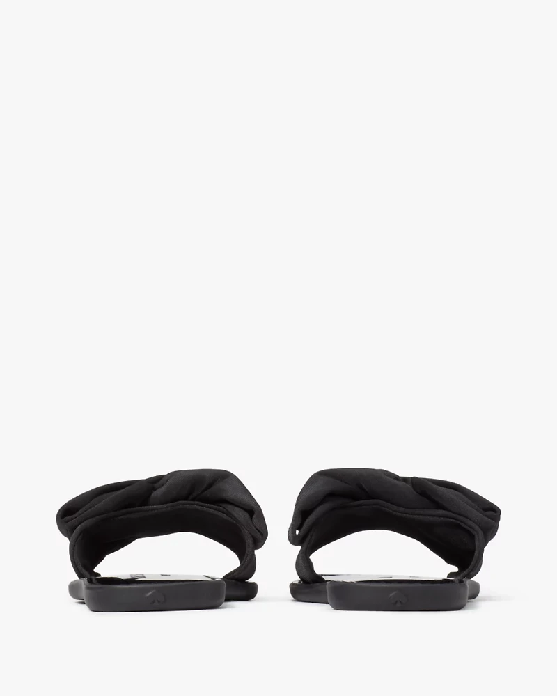 Bikini Bow Slide Sandals
