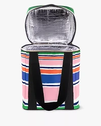Ocean Stripe Wine Picnic Cooler