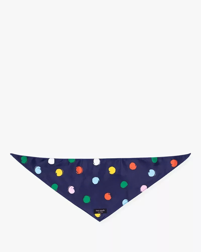 Watercolor Dot Pet Bandana S/m