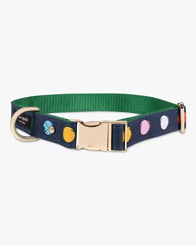 Watercolor Dot Pet Collar M/L