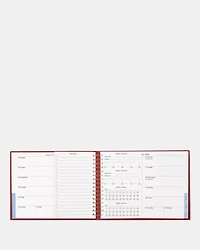 Mostly On Time 2026 12-month Horizontal Planner