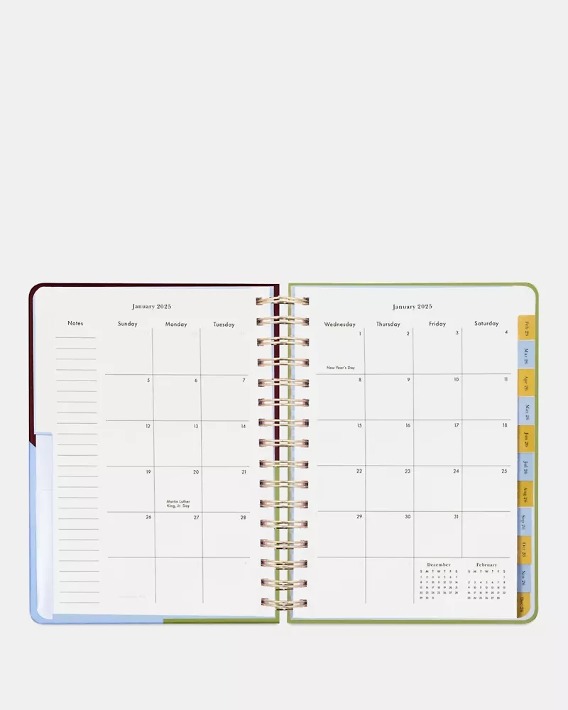 Book Club Rest & Relaxation 2026 12-month Large Planner
