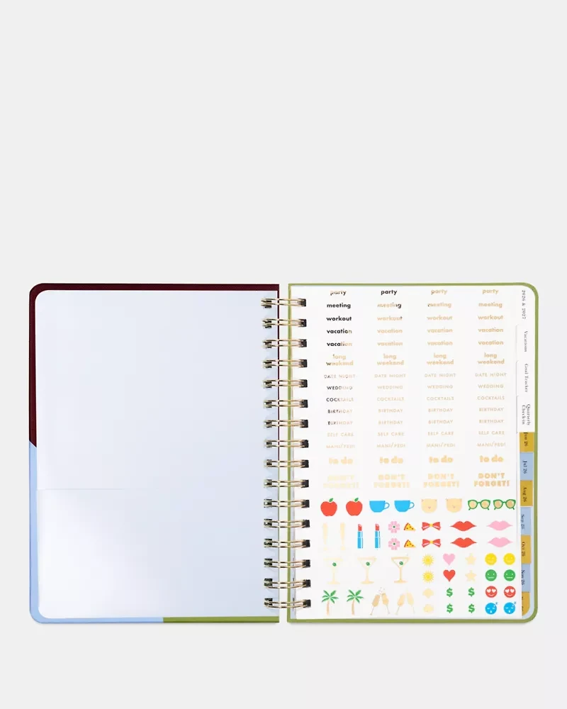 Book Club Rest & Relaxation 2026 12-month Large Planner