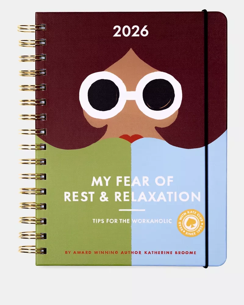 Book Club Rest & Relaxation 2026 12-month Large Planner