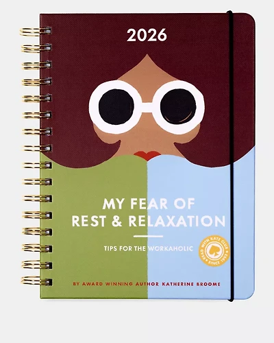 Book Club Rest & Relaxation 2026 12-month Large Planner