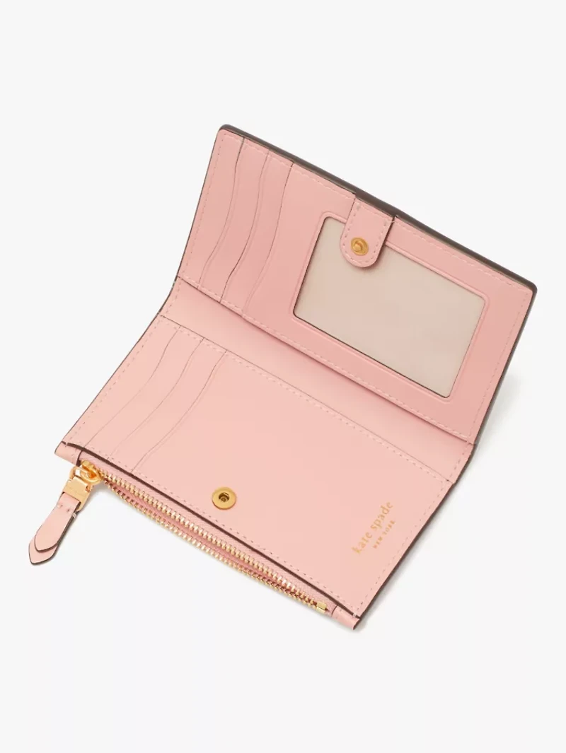 Storyteller Secret Garden Embroidered Small Slim Bifold Wallet