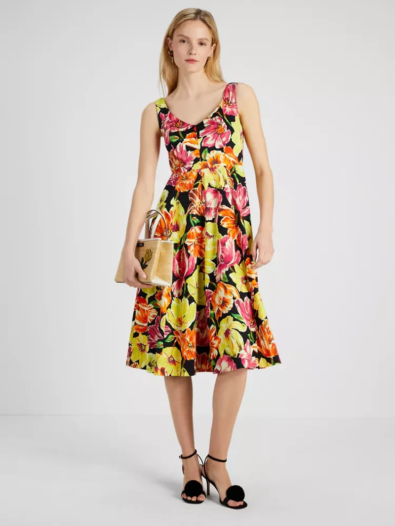 Painted Tulips Grace Dress