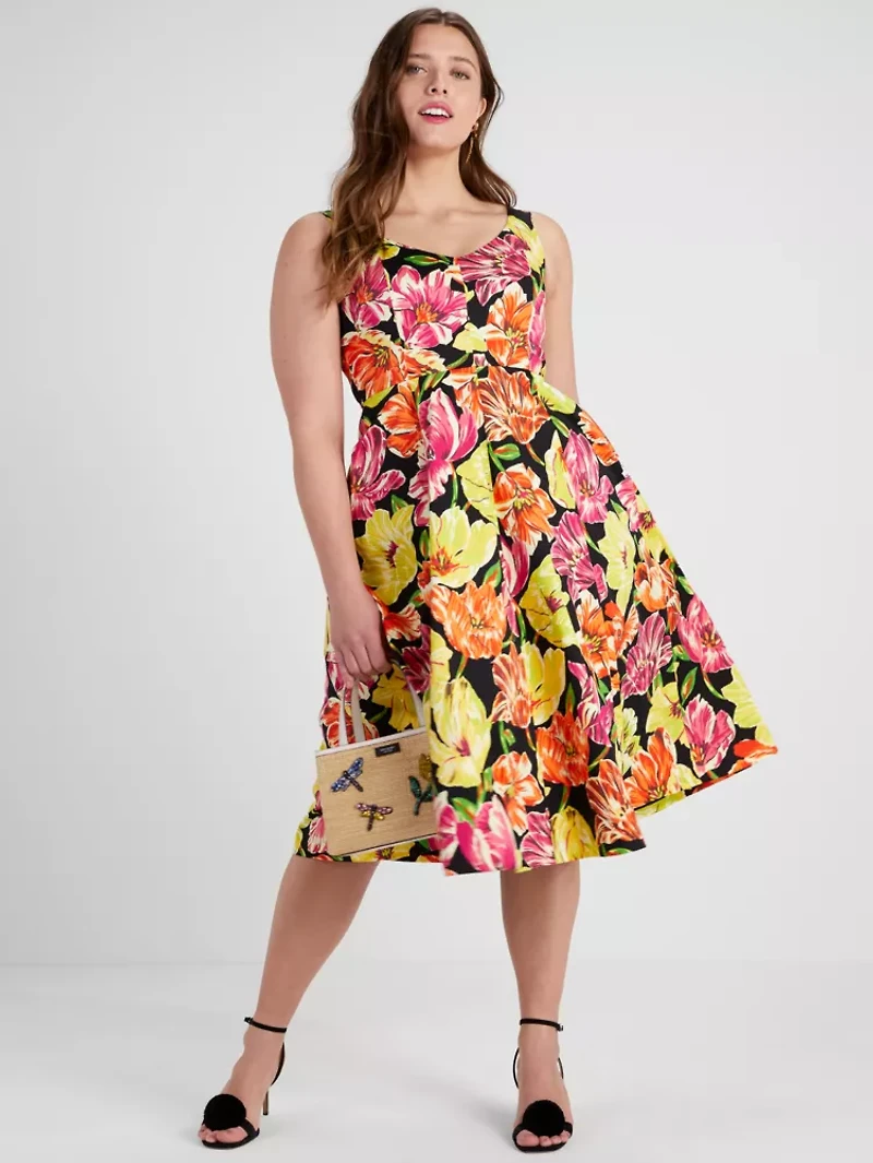 Painted Tulips Grace Dress