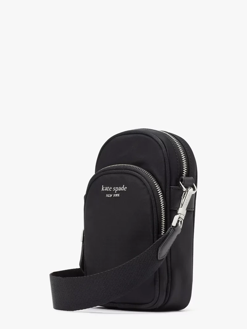 Sam Ksnyl Nylon North South Phone Crossbody