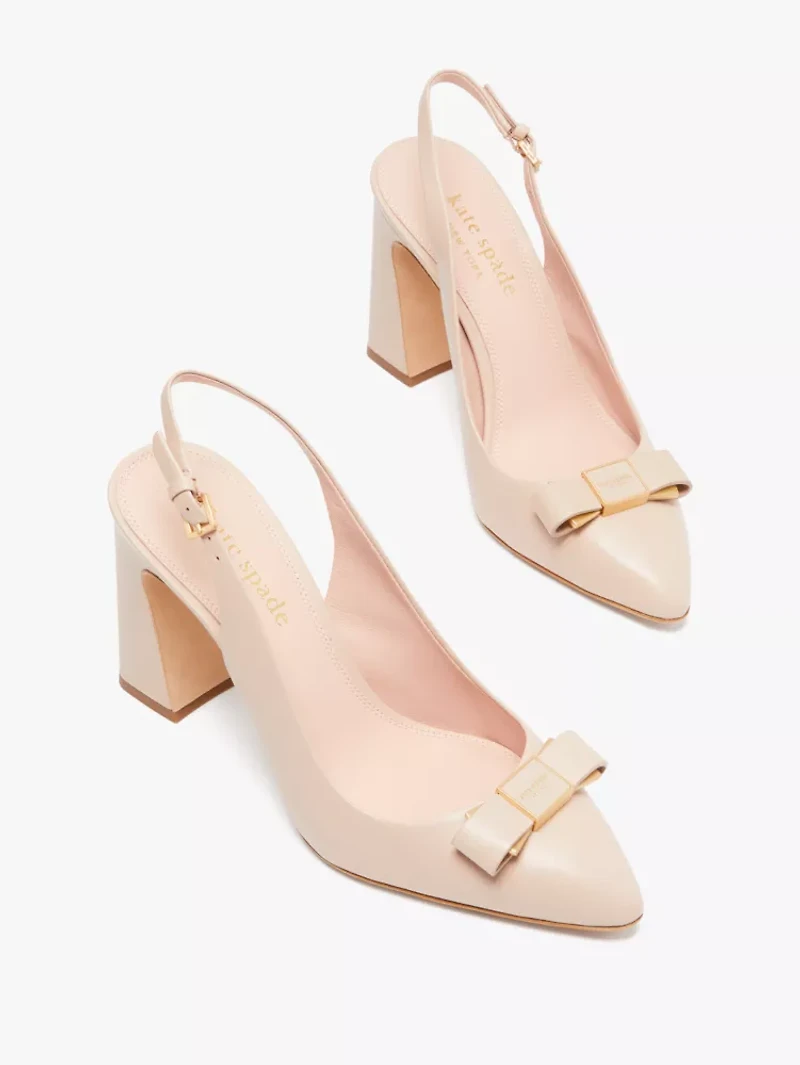 Bowdie Slingback Pumps