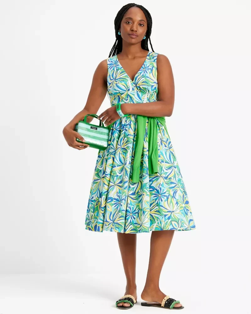 Anemone Floral Amelia Dress
