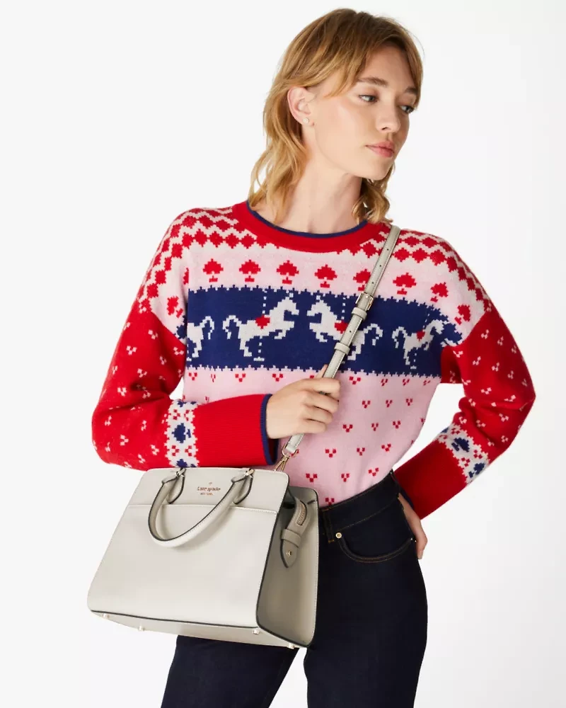 Madison Medium Satchel Bag