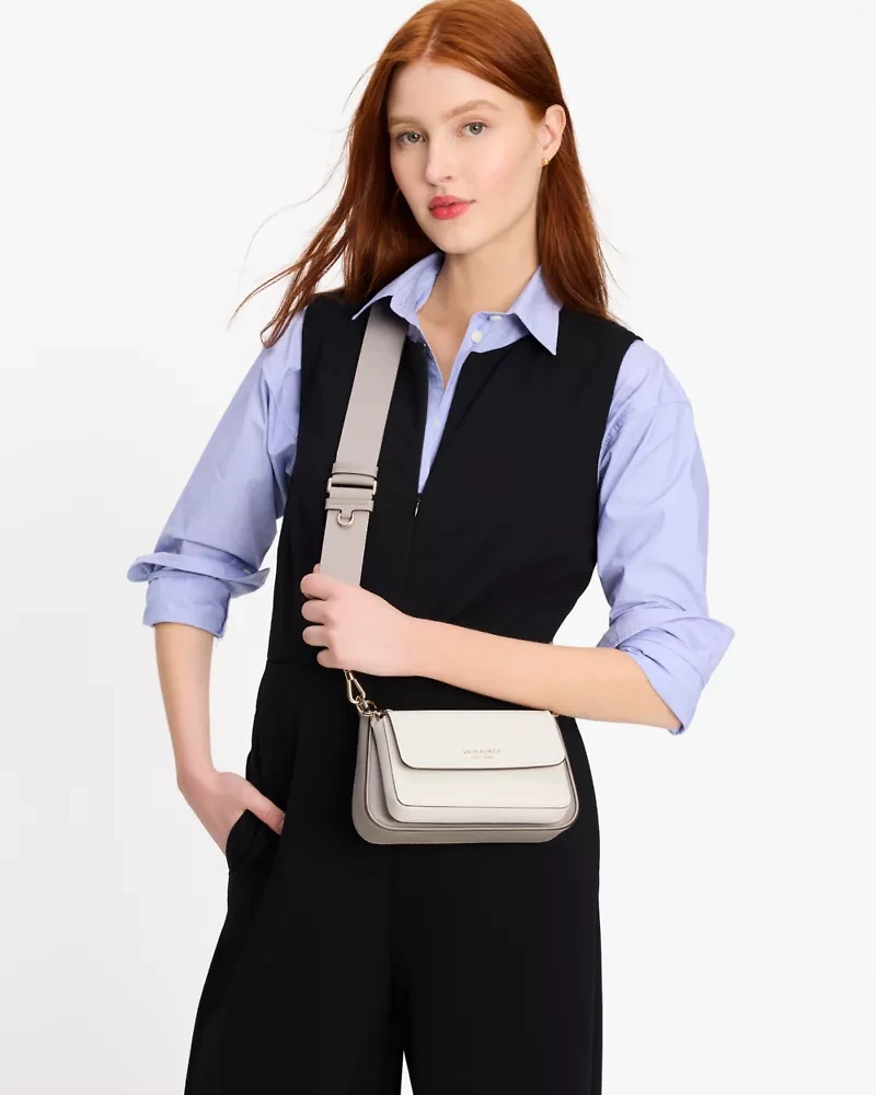 Double Up Colorblocked Crossbody
