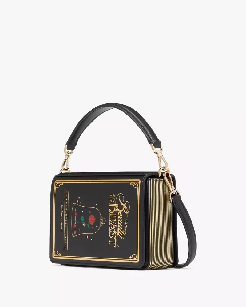 Disney X Kate Spade New York Beauty And The Beast 3d Book Crossbody
