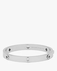 Spot The Spade Studded Hinged Bangle