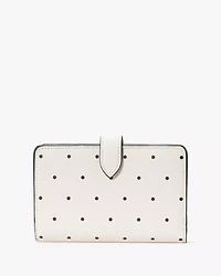 Disney X Kate Spade New York Beauty And The Beast Medium Compact Bifold Wallet