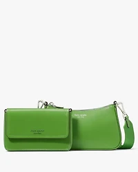 Double Up Patent Leather Crossbody