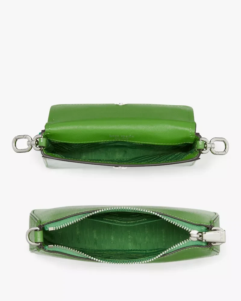 Double Up Patent Leather Crossbody