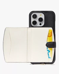 Morgan Colorblocked iPhone 15 Pro Cardholder Crossbody