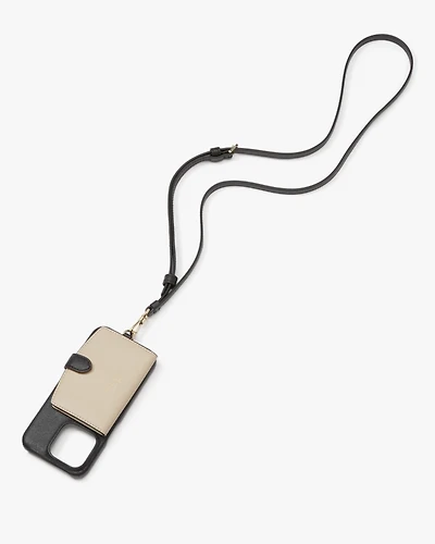Morgan Colorblocked iPhone 15 Pro Cardholder Crossbody