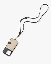 Morgan Colorblocked iPhone 15 Pro Cardholder Crossbody
