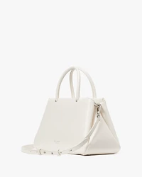 Grace Fine Grain Leather Medium Satchel