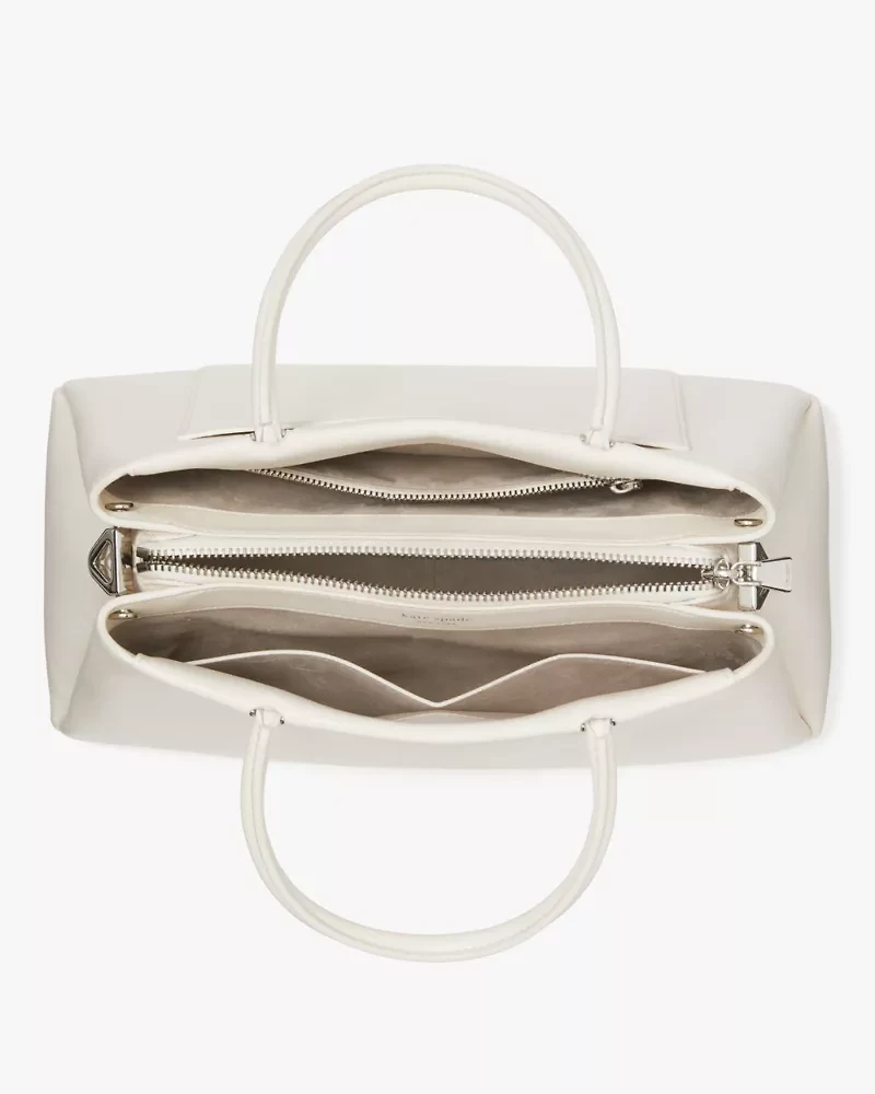 Grace Fine Grain Leather Medium Satchel