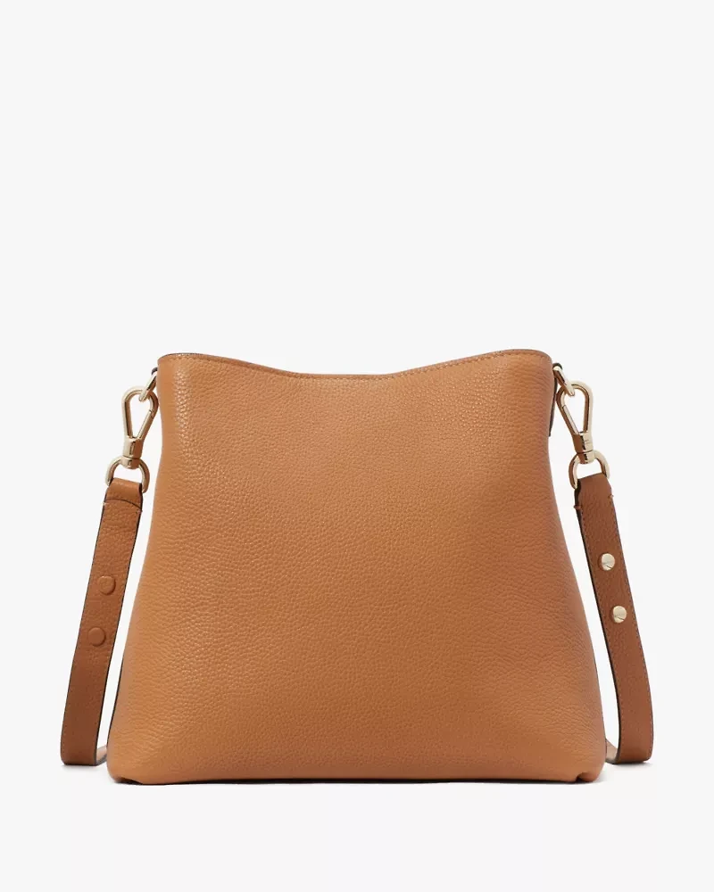 Hudson Pebbled Leather Shoulder Bag