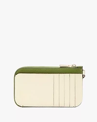 Ava Colorblocked Coin Card Case Wristlet