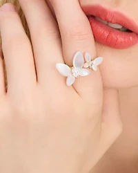 Social Butterfly Ring