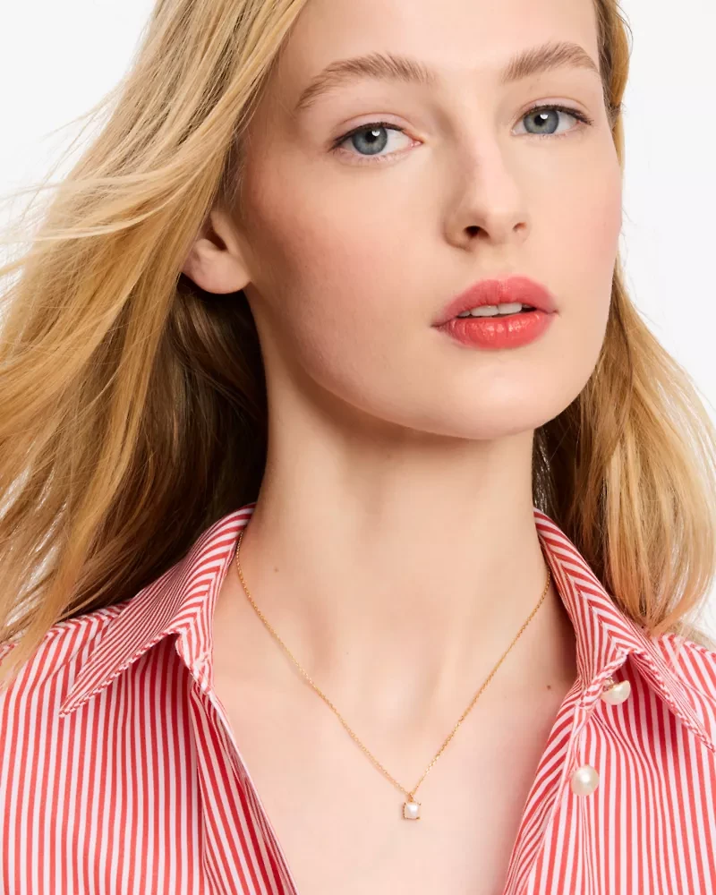 Little Luxuries 6mm Square Pendant