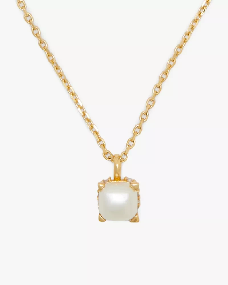 Little Luxuries 6mm Square Pendant