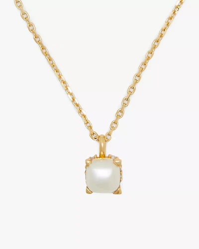 Little Luxuries 6mm Square Pendant