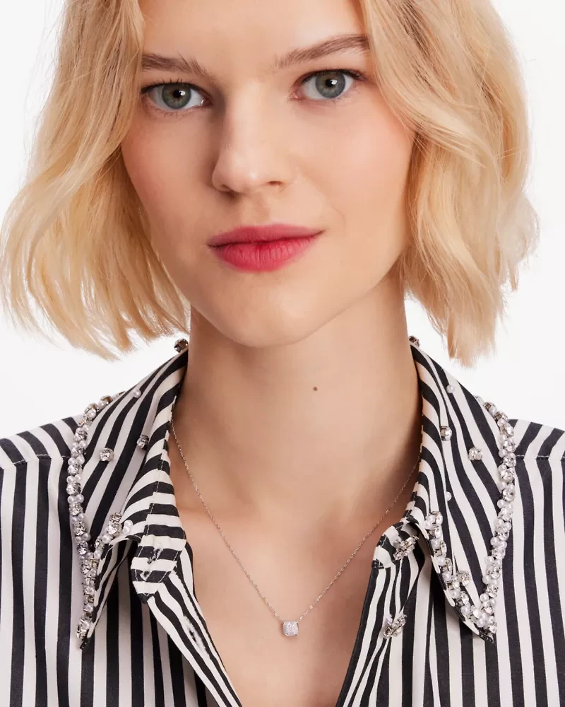 Kate Spade Fine Time To Shine Pavé Diamond Pendant