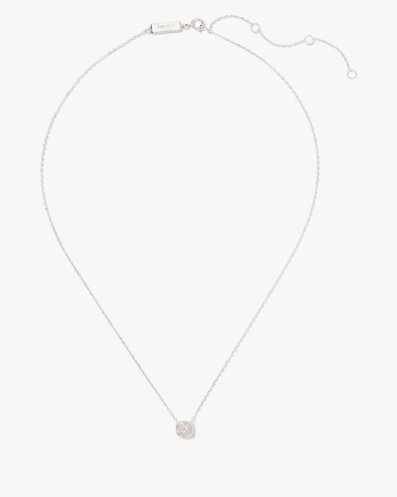 Kate Spade Fine Time To Shine Pavé Diamond Pendant