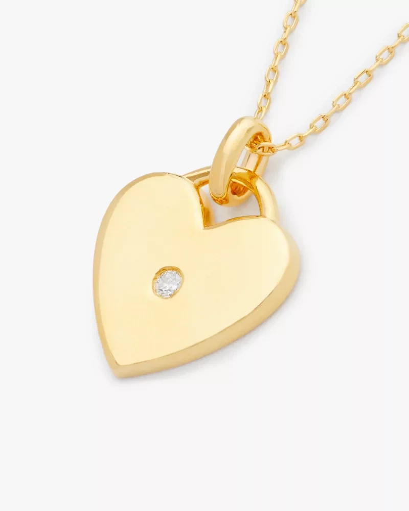Kate Spade Fine Meant To Be Heart Pendant